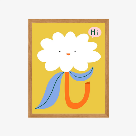 'Hi Flower' poster
