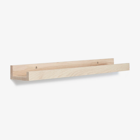 Étagère en chêne naturel 24po