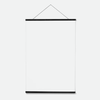 Black magnetic poster holder 24in / 61cm 