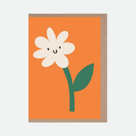 Mini carte de souhaits Fleur