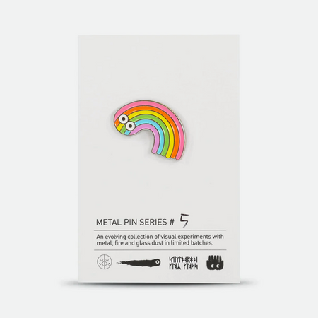 'Flying Rainbow' pin 