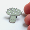 'Brilliant Mushroom' pin 