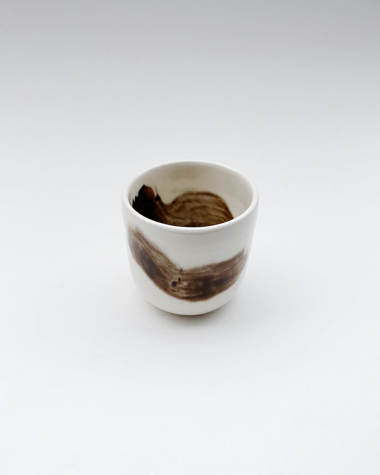 Gobelet en céramique Brushes [couleurs variées]