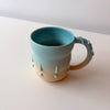 Grande tasse gouttes en céramique