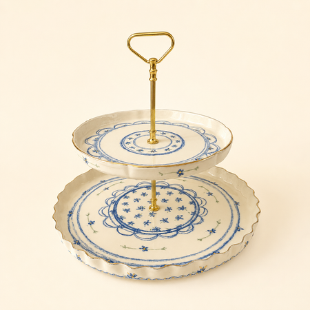 Plateau 2 étages Heirloom