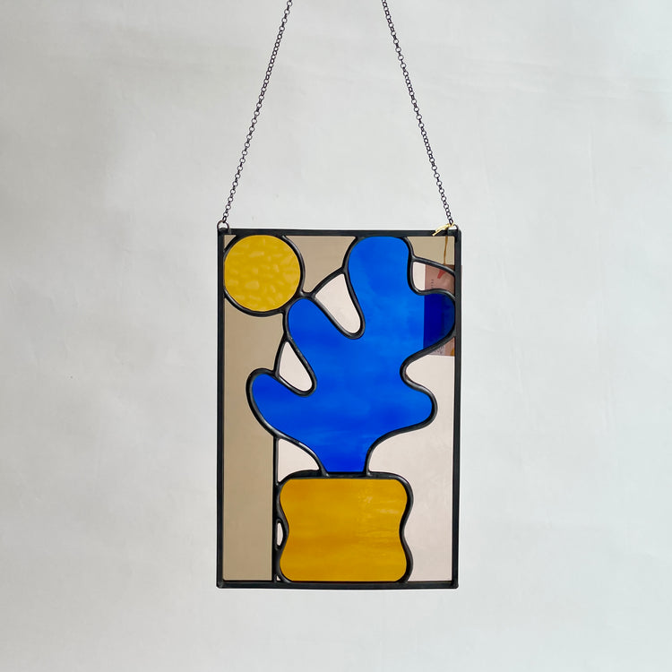 Vitrail suspendu 'Matisse's window'