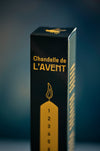 Chandelle de l'Avent en cire d’abeille