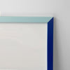 Cadre marine/bleu avec vitre [30 x 40cm]