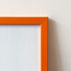 Orange frame with glass [16 x 20 in]