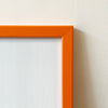 Cadre rose/orange avec vitre [30 x 40cm]