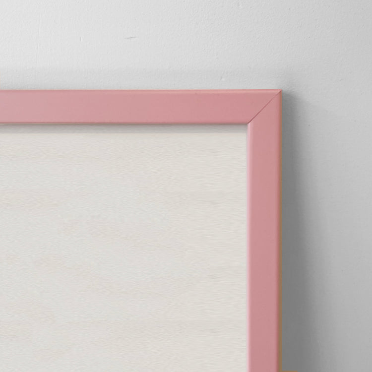 Pink frame with glass [A3 - 11.7 x 16.5in]