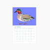 Calendrier 2026 Oiseaux du Québec
