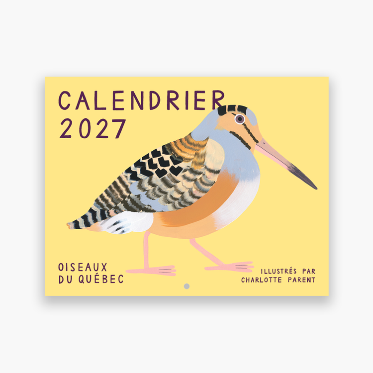 Calendrier 2027 Oiseaux du Québec [prévente]