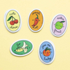 Ensemble de 5 autocollants Juicy Pack