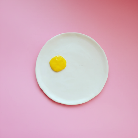 Assiette Oeuf