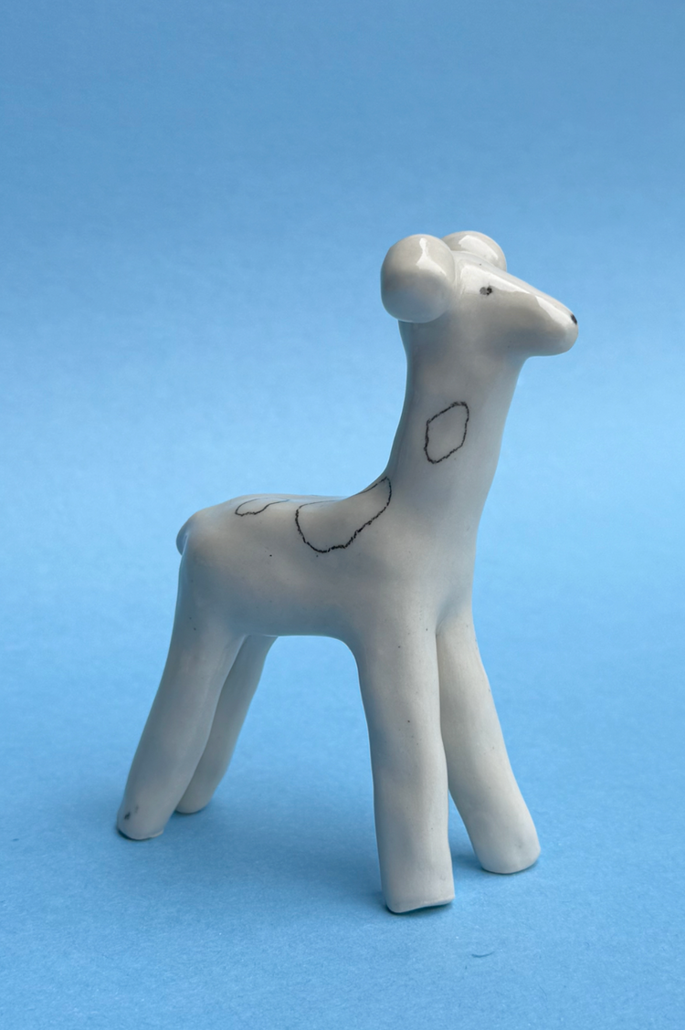 Figurine Bête sauvage en céramique