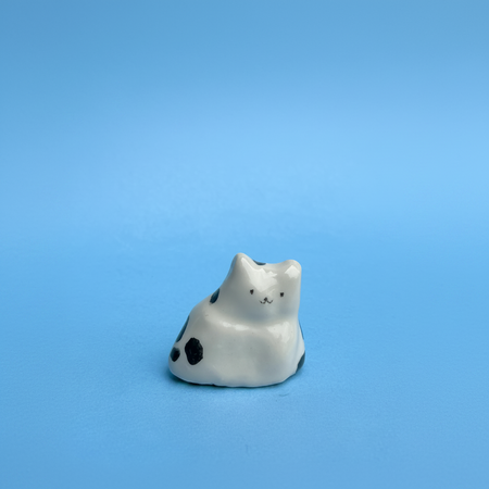 Figurine Chat en céramique