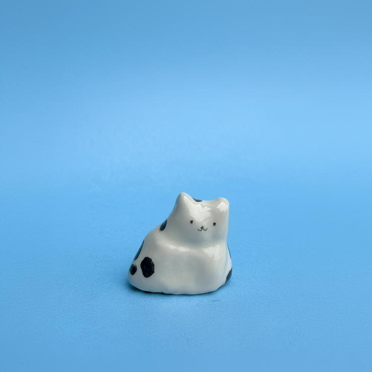 Figurine Chat en céramique