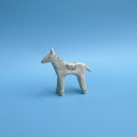 Figurine Cheval en céramique