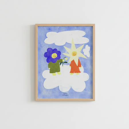 Affiche 'Cadeau Pissenlit'