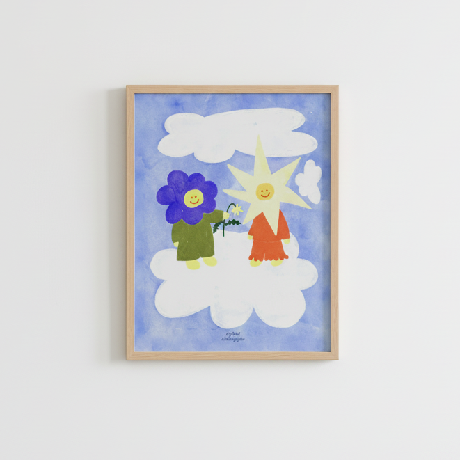 Affiche 'Cadeau Pissenlit'