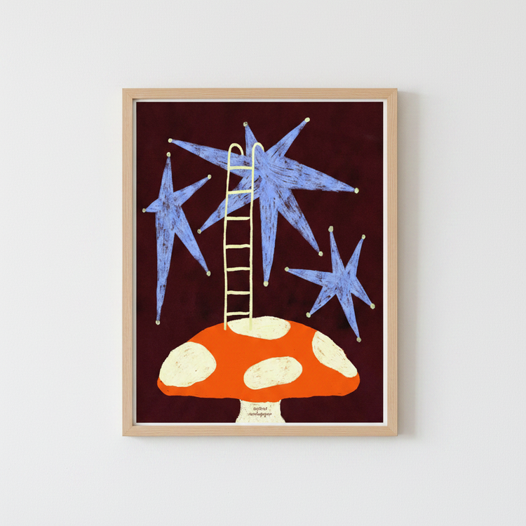 Affiche 'Champignon Magique'