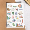 Feuille d'autocollants Livres