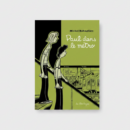 Bande dessinée 'Paul dans le métro'