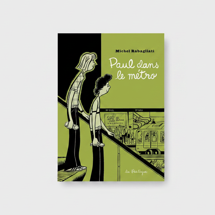 Bande dessinée 'Paul dans le métro'