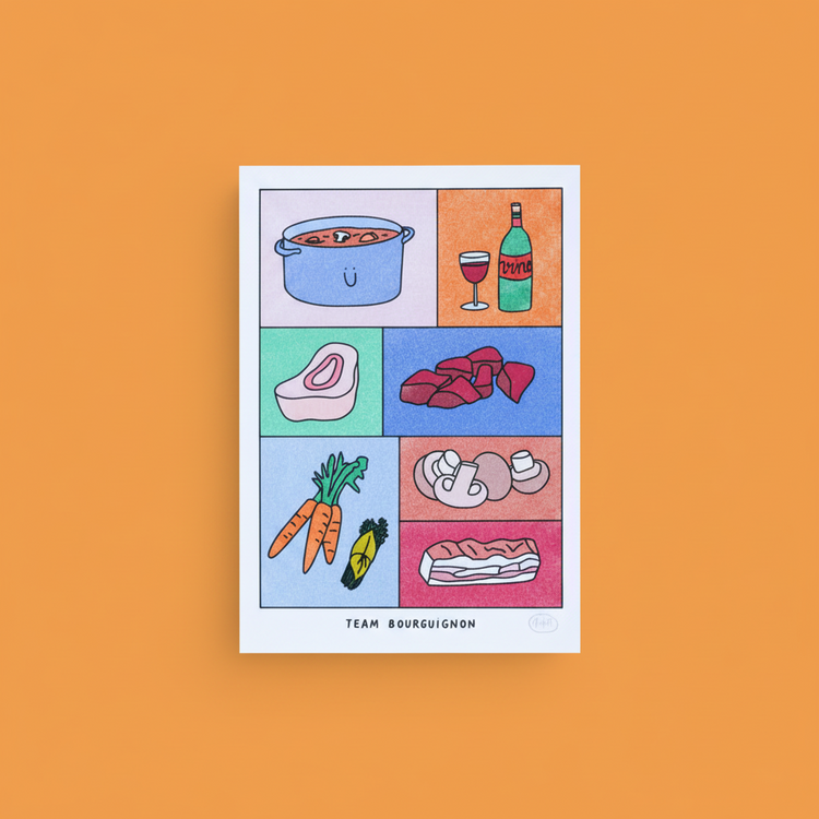 Affiche 'Team Bourguignon'