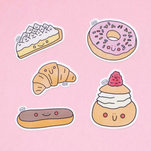 Ensemble de 5 autocollants Sweet Pack