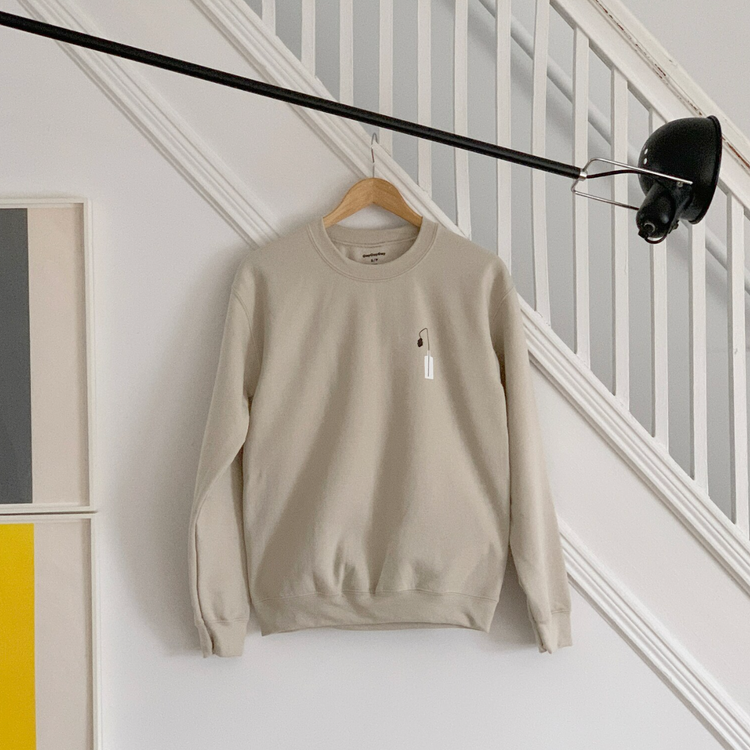 Pull coton ouaté Flower