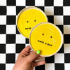 Small ceramic plate 'Have a day' 