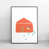 'Festive House' poster