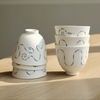 White Snake Cup [Various Sizes]