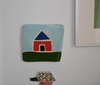 Pièce murale en céramique 'Petite Maison'