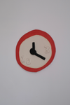 Pièce murale en céramique 'Horloge'