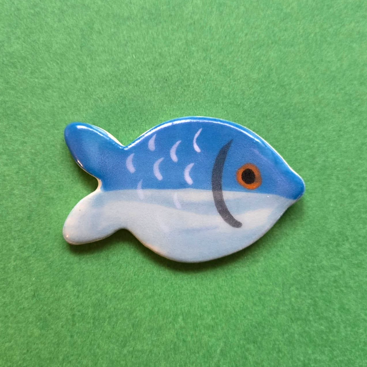 Aimant Sardine en céramique