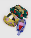 Set of 3 Snoppy zippered pouches