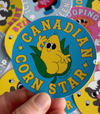 Autocollant Canadian Corn Star