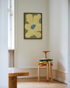 Affiche 'Flowers with Checks 04'