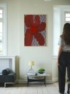 Affiche 'Flowers with Checks 06'
