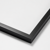 Cadre noir et plexiglas [16 x 16 po]