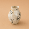 Petit vase pincé en céramique