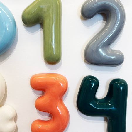 Handcrafted ceramic letters [to order] 