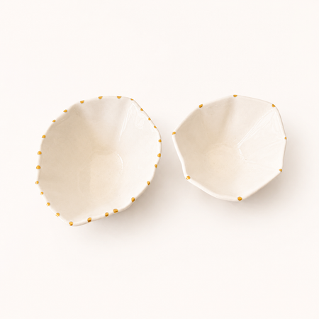 Coupelle Coquillage avec dorure