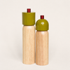 Moulin à sel et poivre Olive-rouge [formats variés]