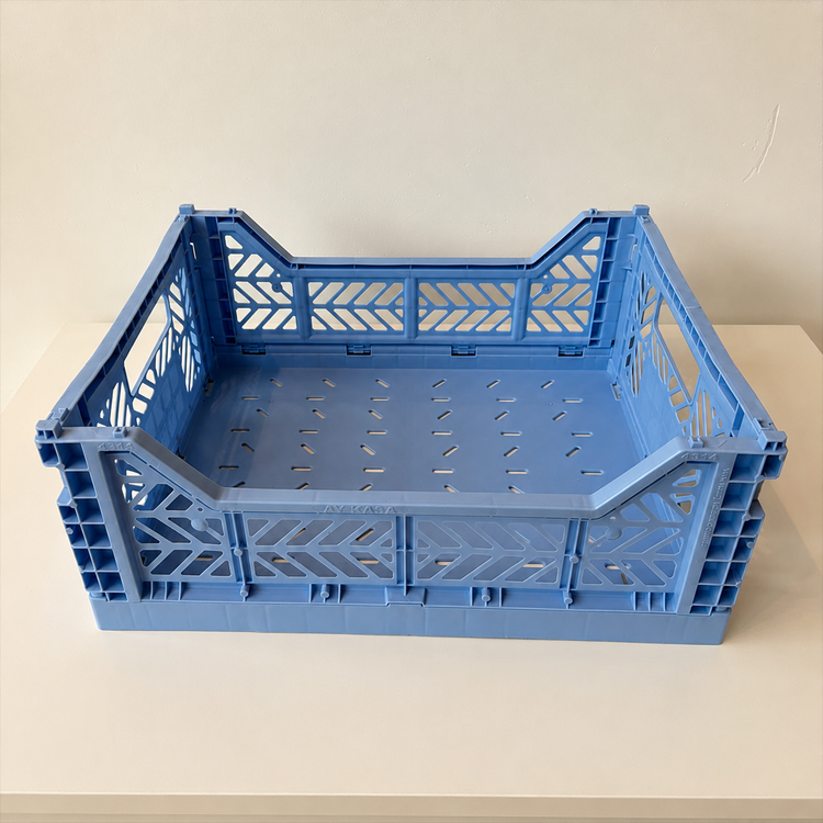 Caisse empilable midi Baby blue [tel quel]