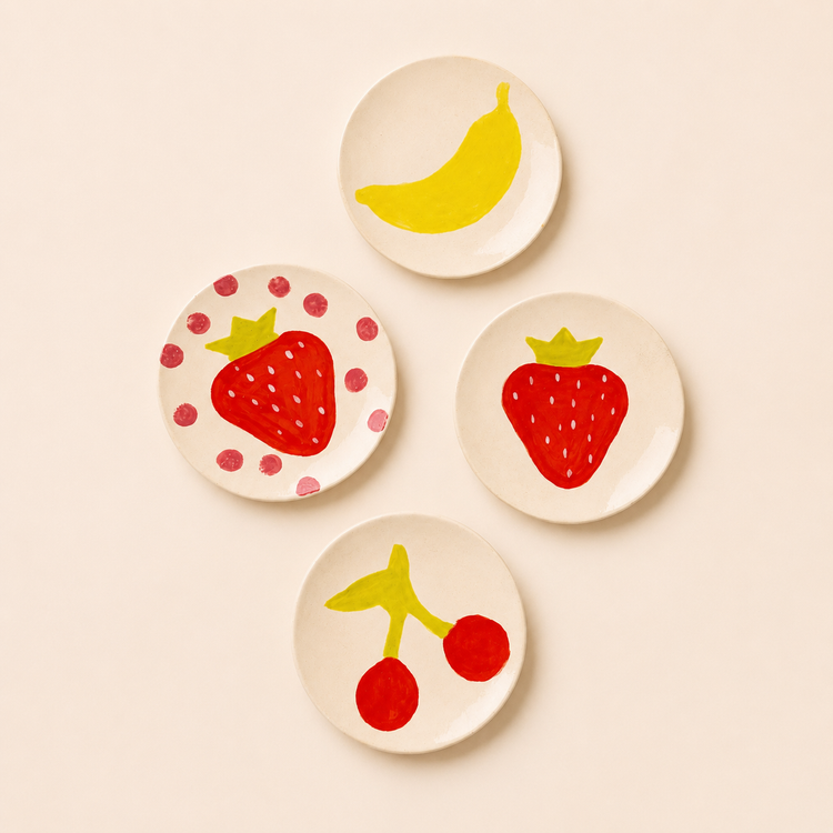Assiette Fruit en céramique