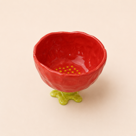 Coupe Fleur en céramique